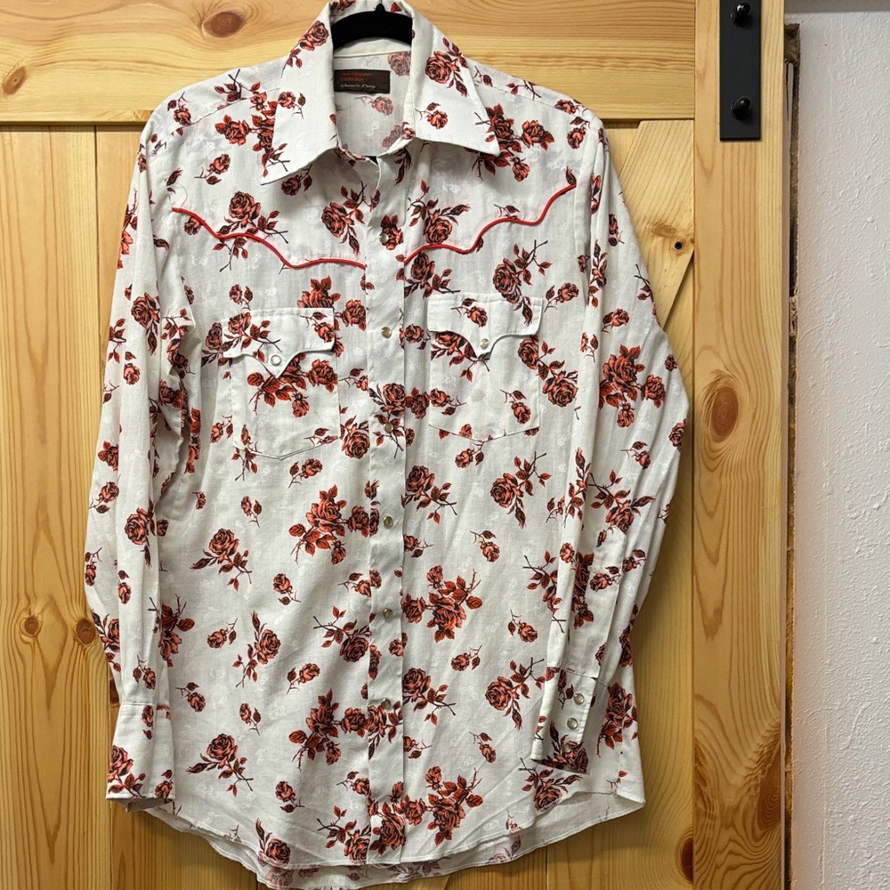 Floral Western Shirt